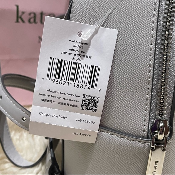 Brand New Kate Spade Mini Backpack - Picture 14 of 16